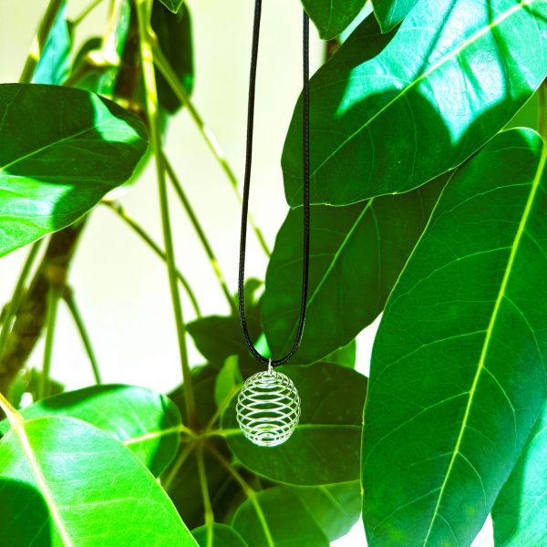Spiral Cage Necklace