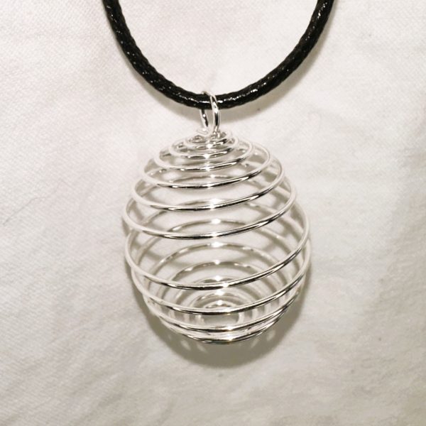 Spiral Cage Necklace - Image 2
